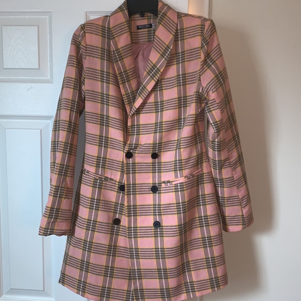 Pinstripe  blazer dress